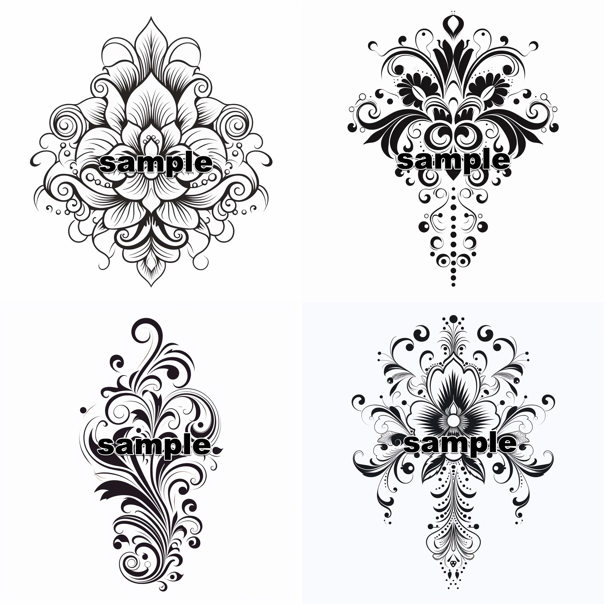 Ornamental Tattoo - The Bridge Tattoo Designs