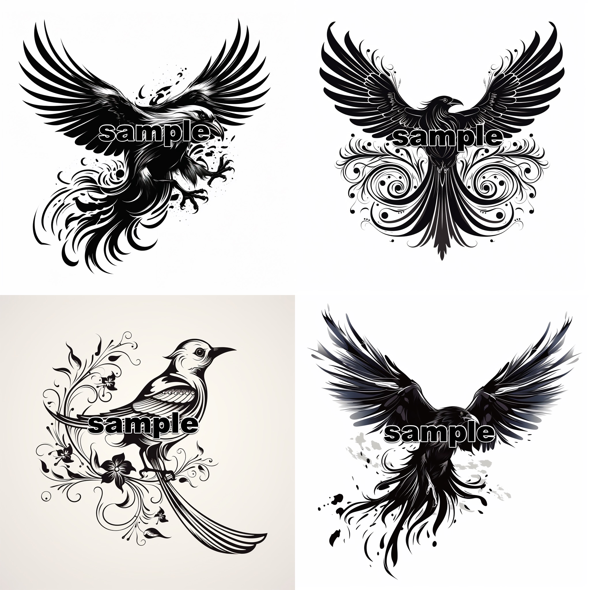 dark symbols tattoos